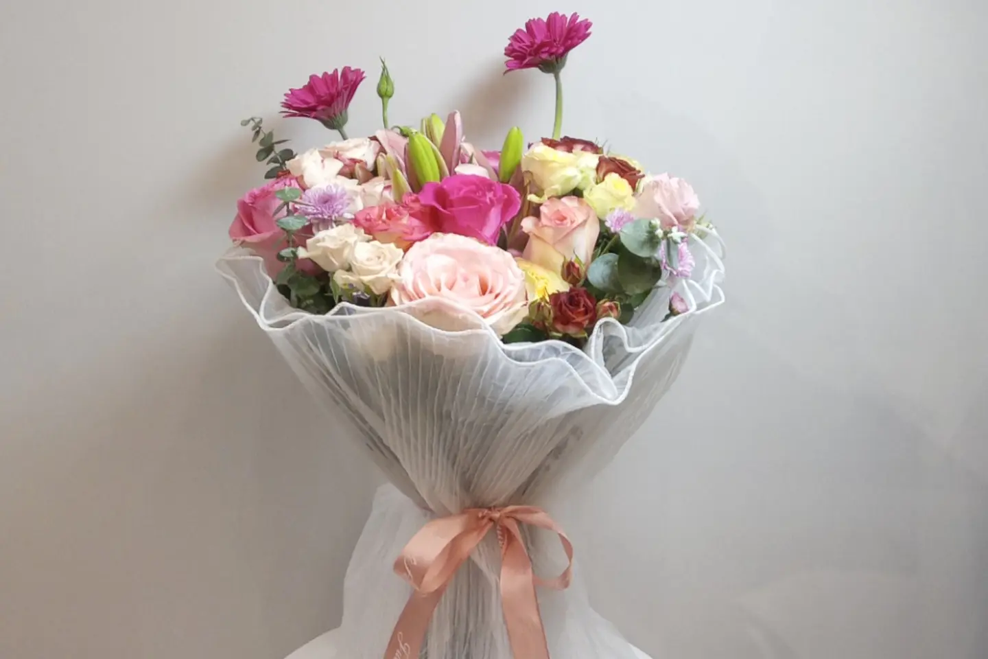 Bouquet Mix Clor Pink Number 27