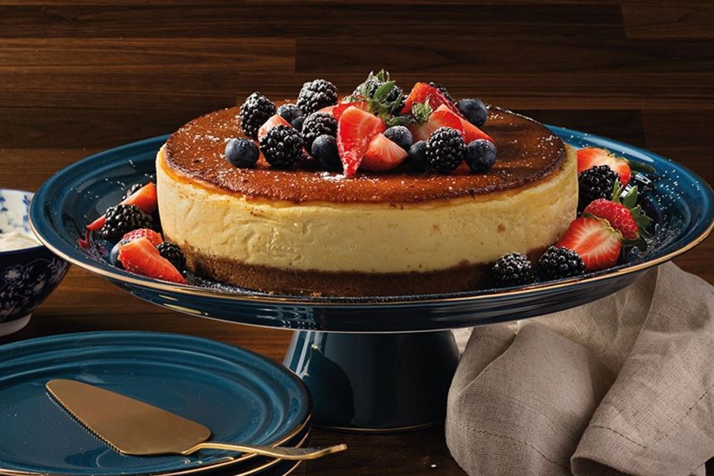 San Sebastian Strawberry Cake