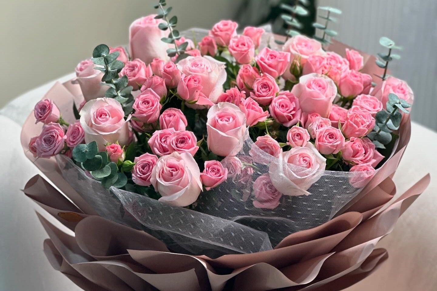 باقة دبل بينك