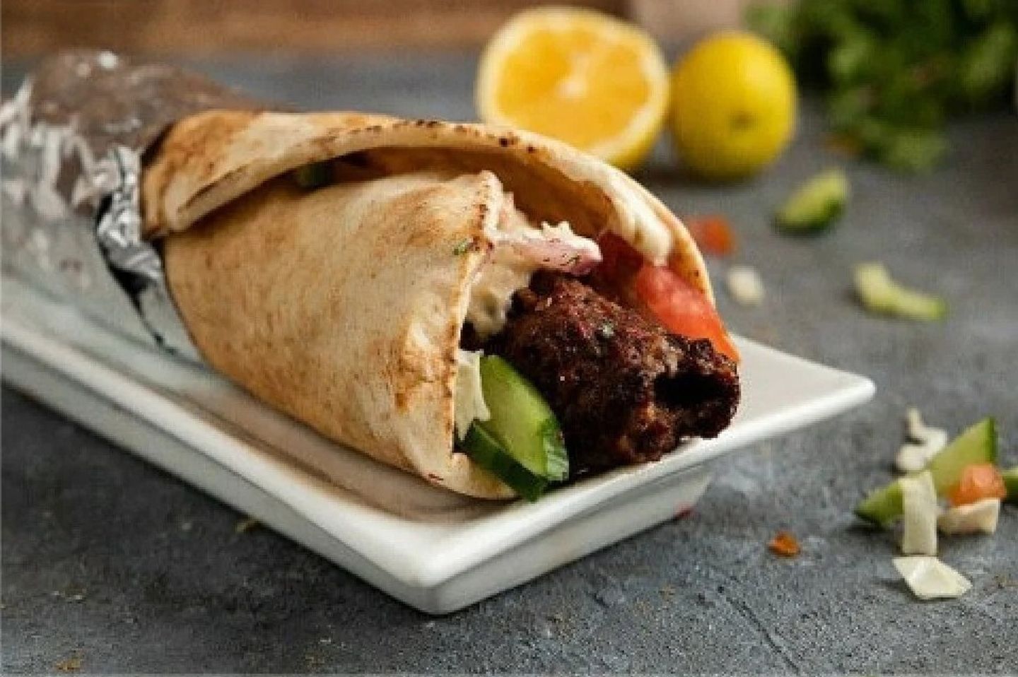 Chicken Kebab Sandwich