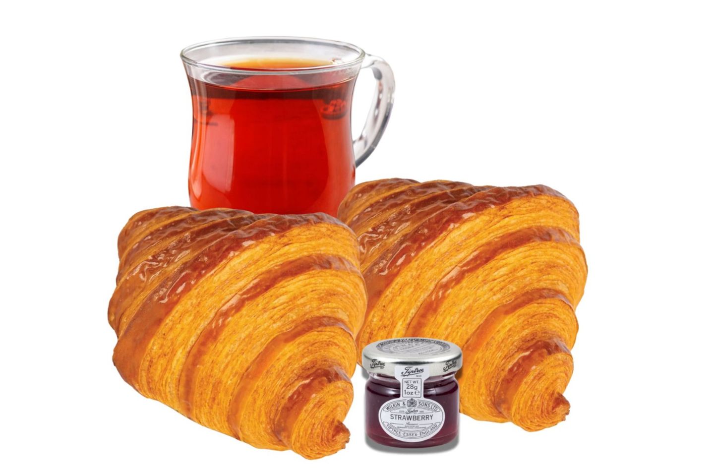 كرواسون سادة مزدوج