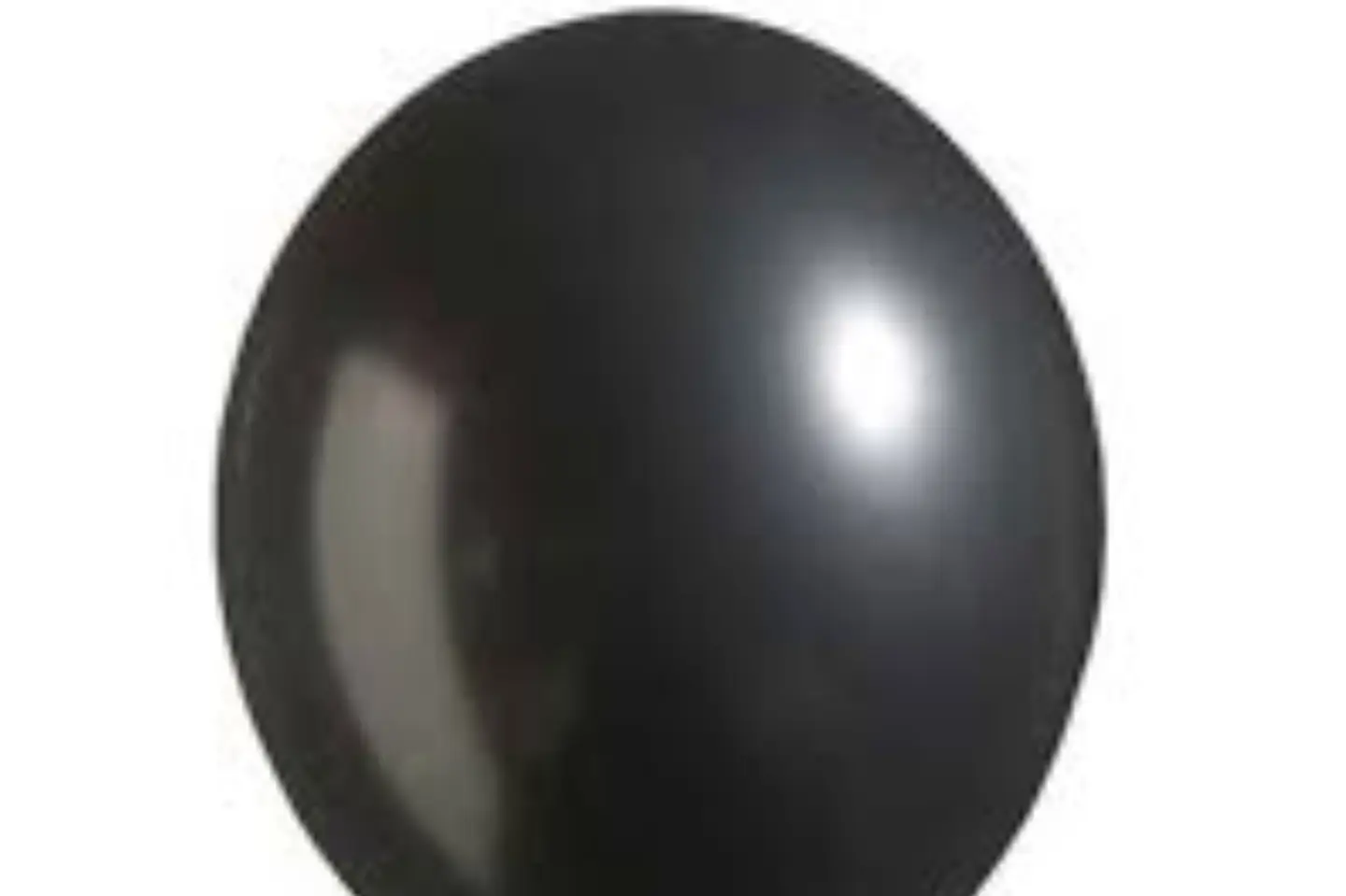 Black Helium Balloon