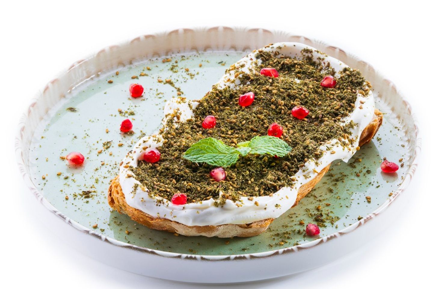 Labneh Zaatar Sourdough