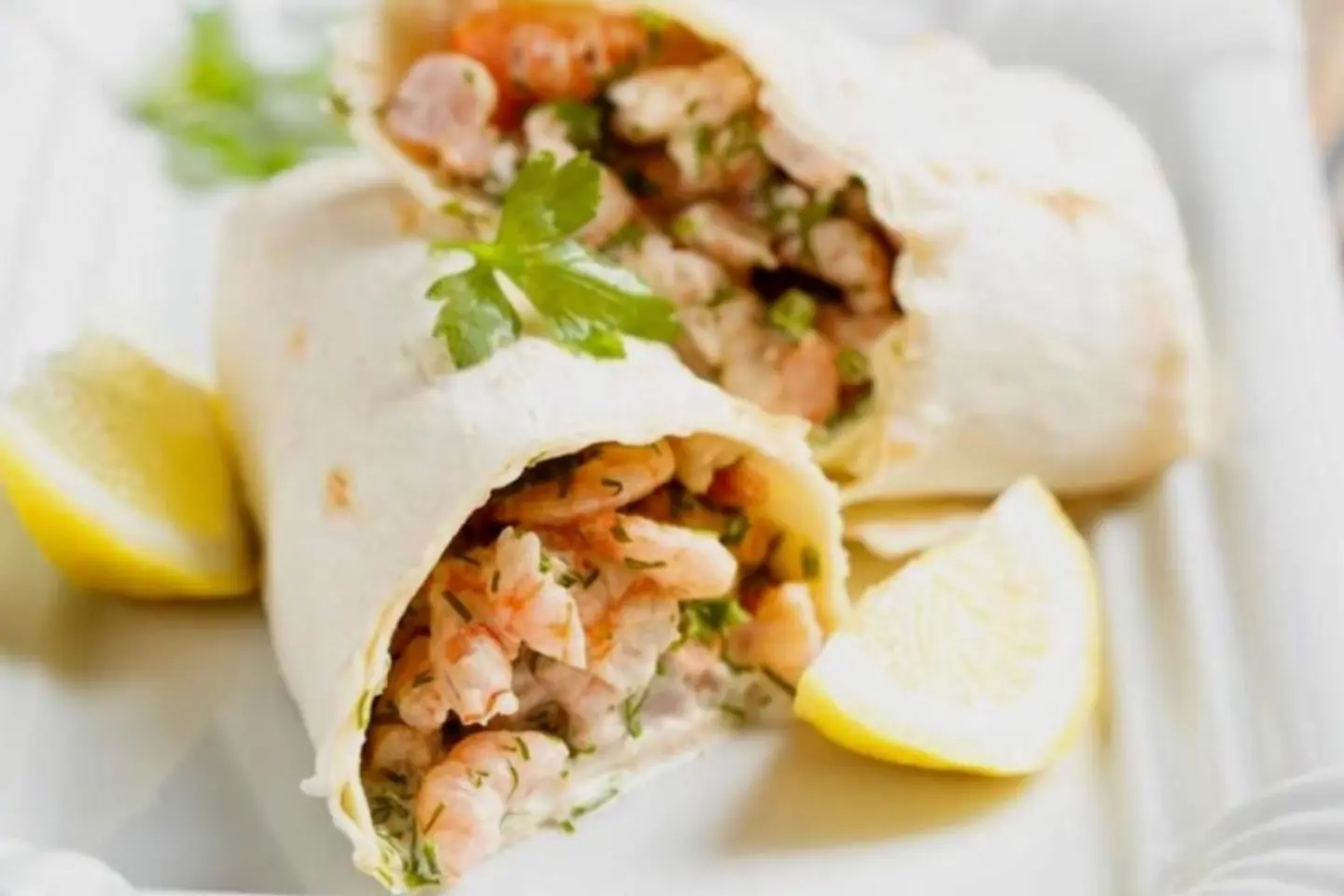 Sandwich Shrimp Fajita