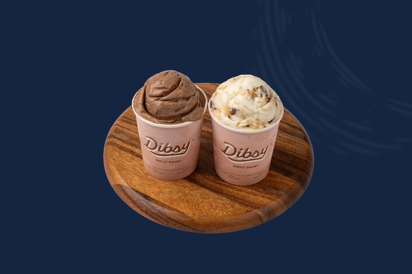 Half A Liter Of Delicious Chocolate Ice Cream + Caramelized Lozenges