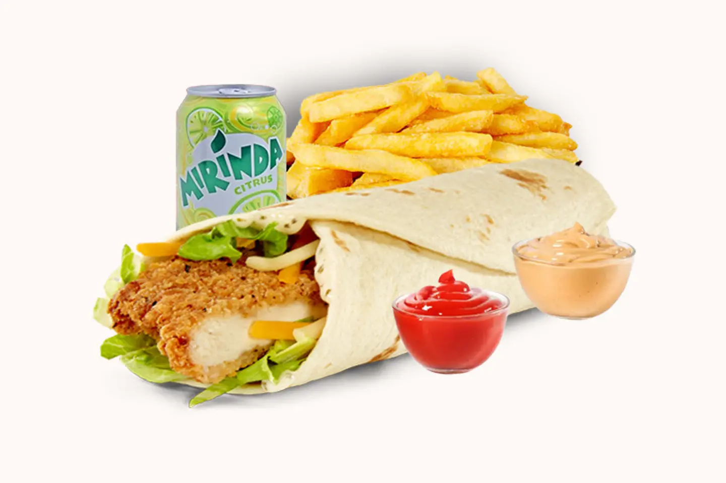 كريسبي سندويش وجبة
