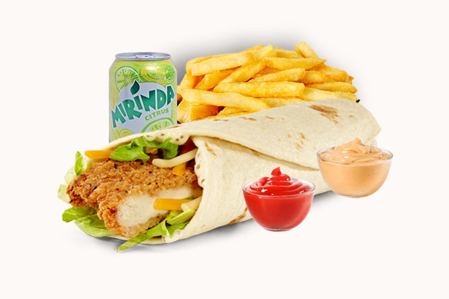 كريسبي سندويش وجبة