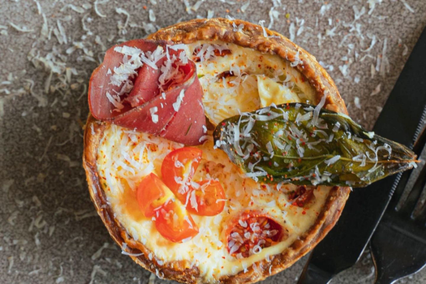 Bresaola Quiche