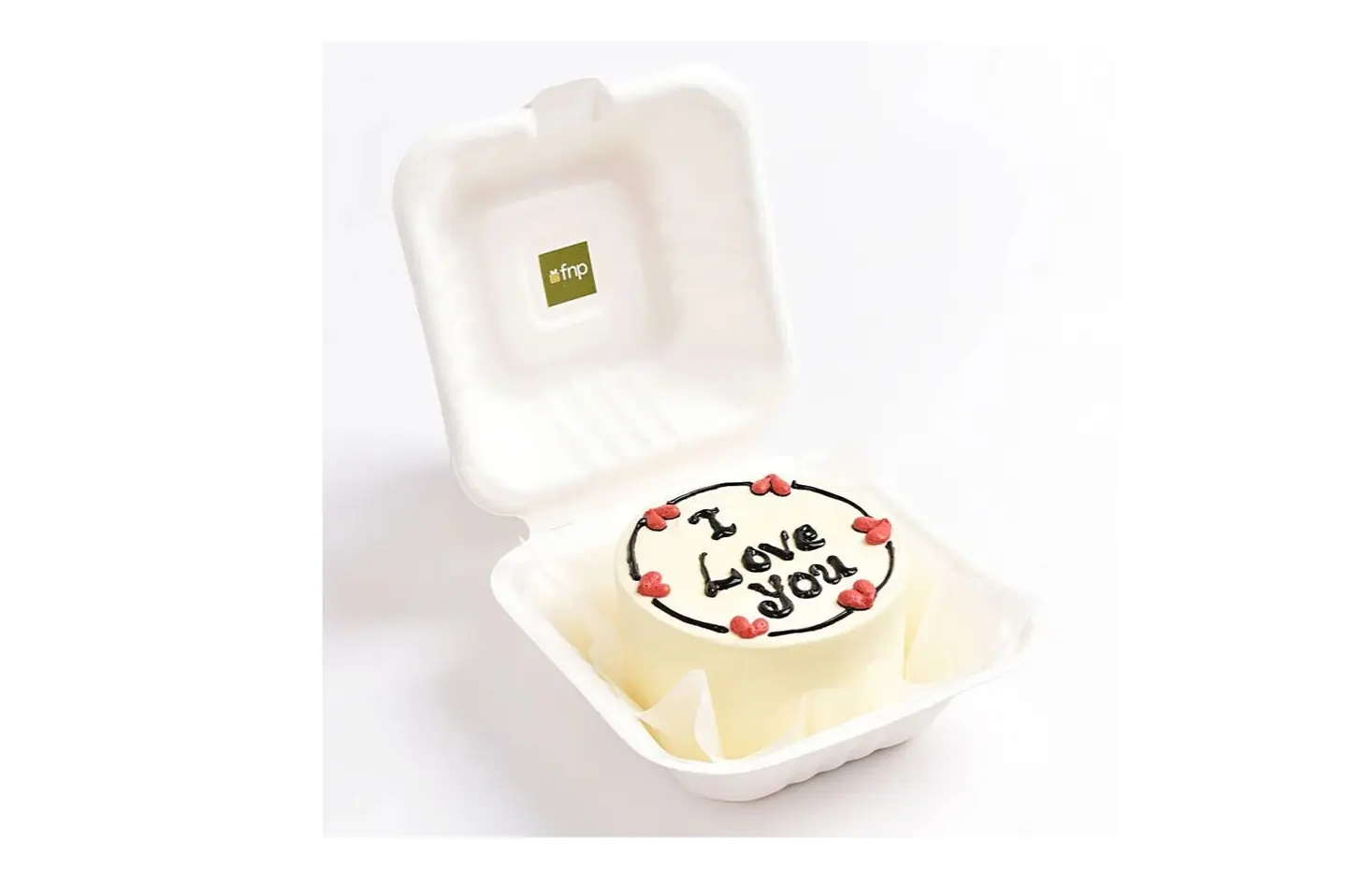 I Love You Bento Cake