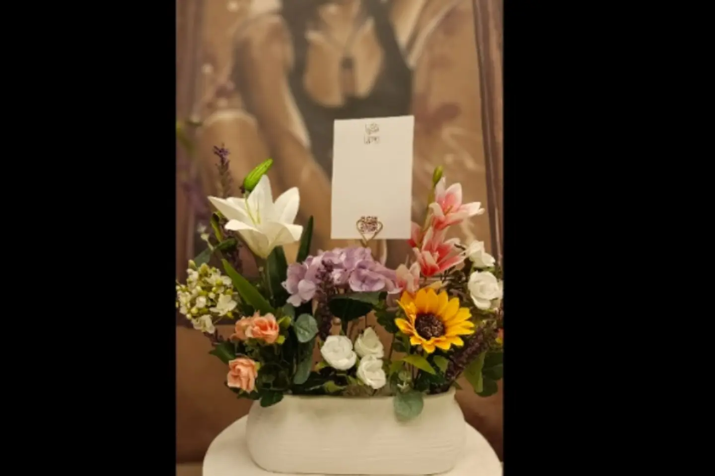 Plastic Flowers Clor Mix Together Faza Number 5