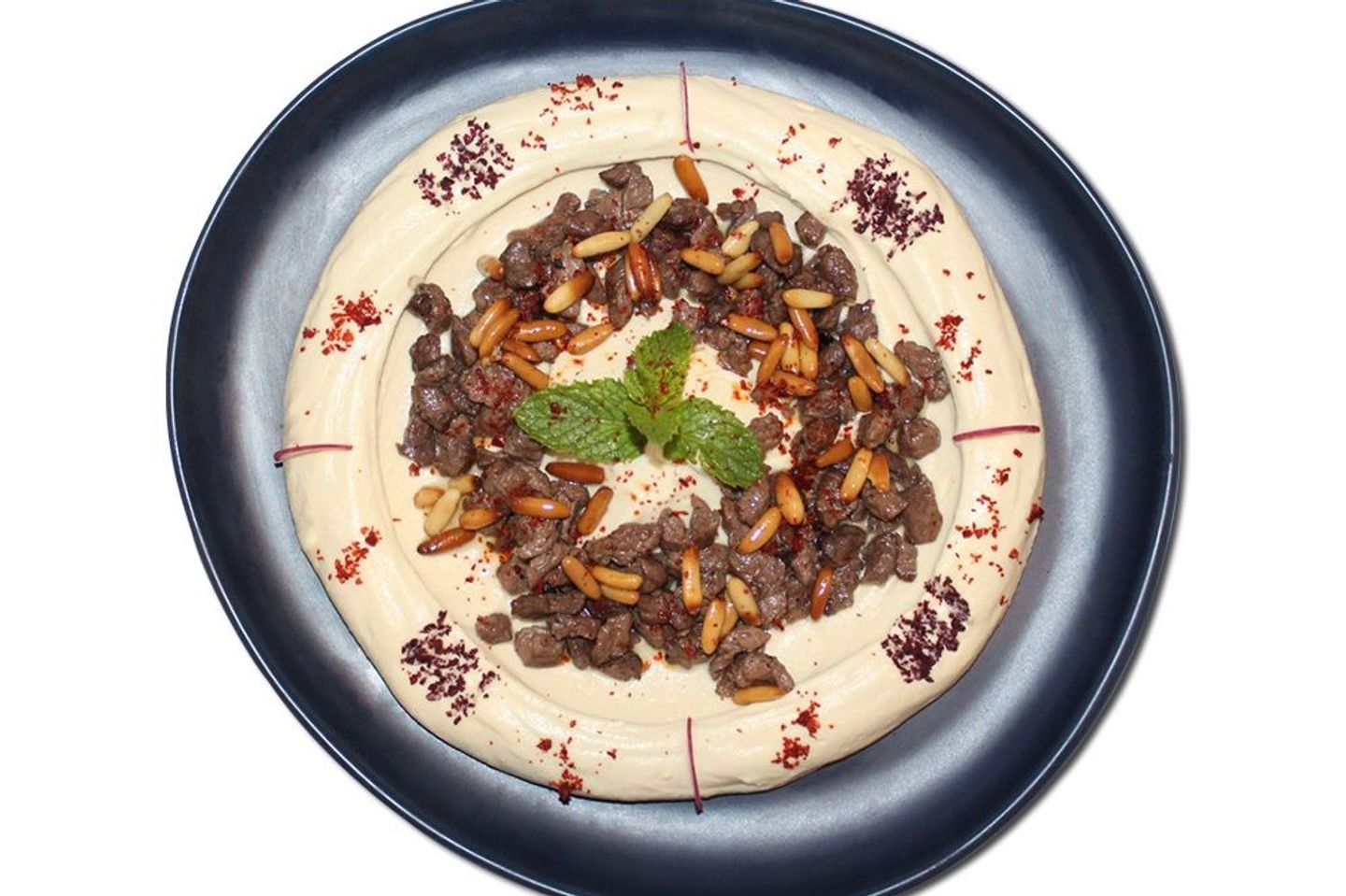 Homous With Meat