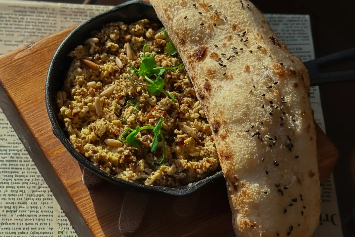 Kofta Scrambled Egg