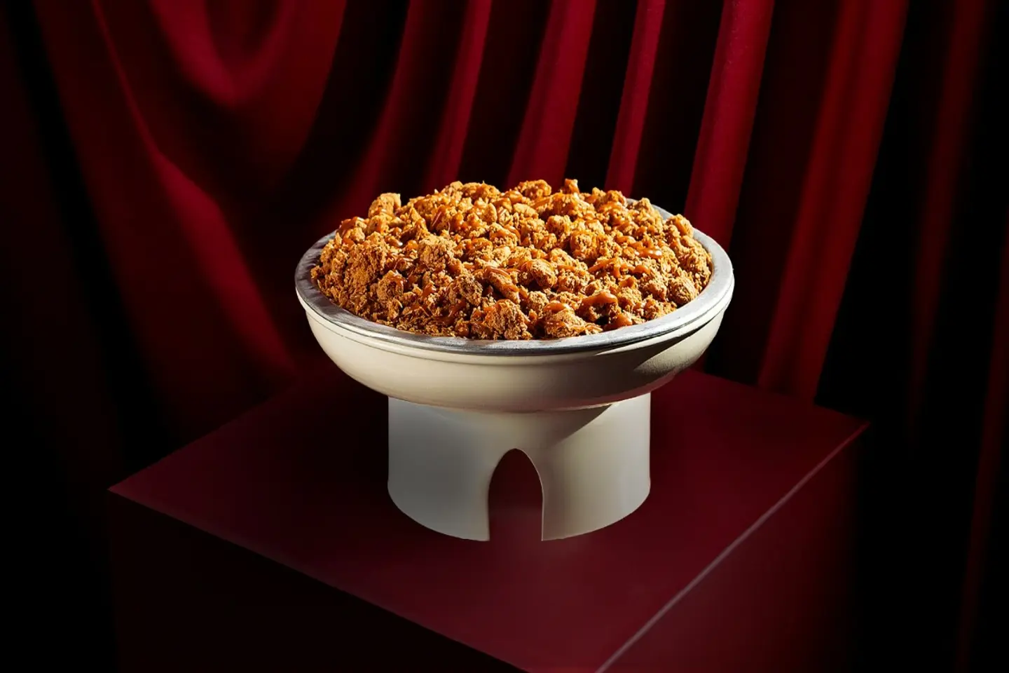 Date Cake And Pecan Heater