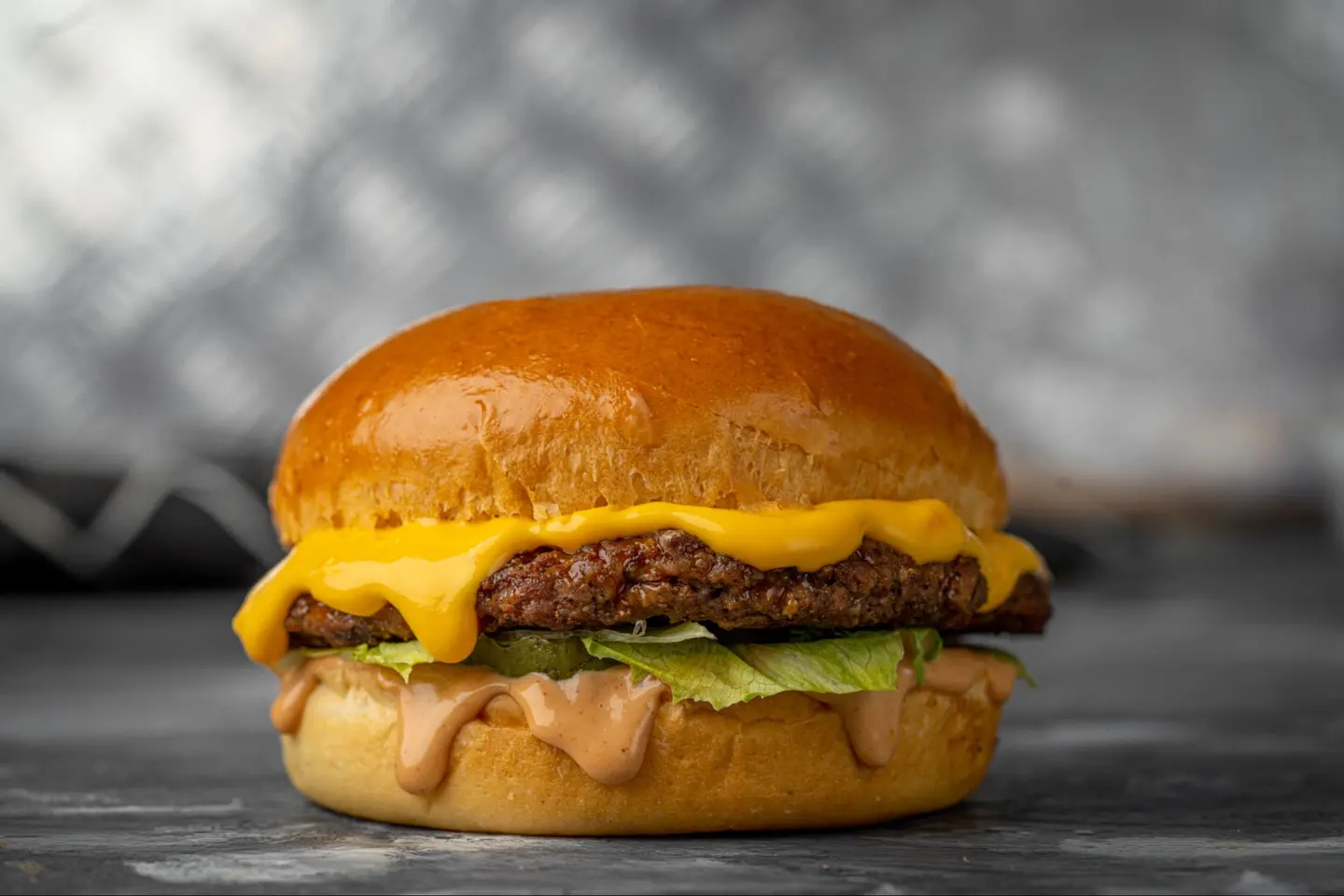 برجر فاير لحم