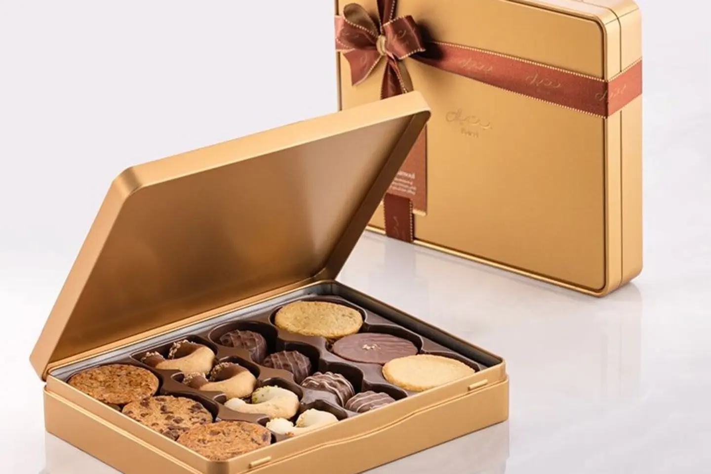 Assorted Biscuits Tin Can