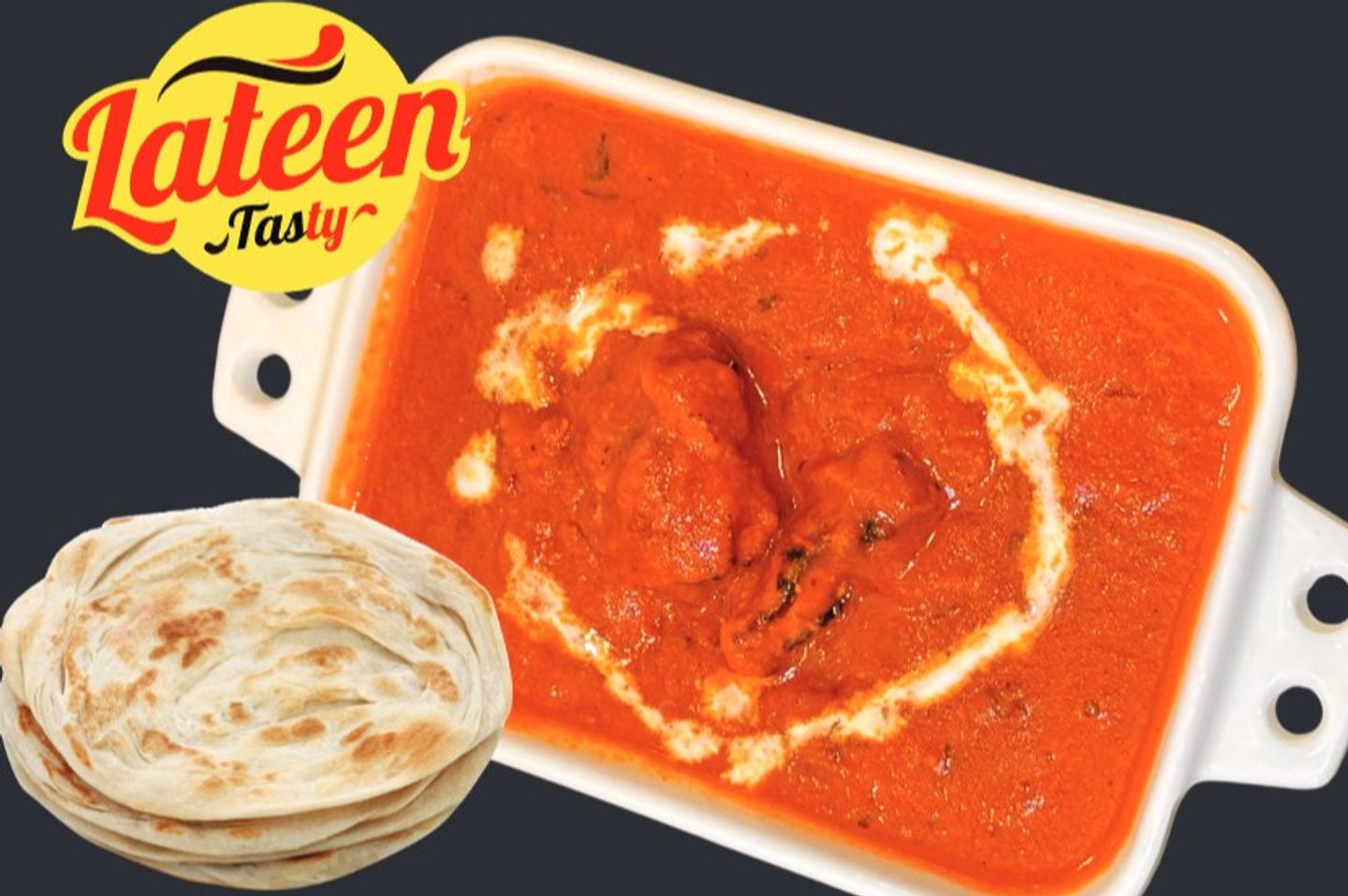 Butter Chicken With 3 Porotta