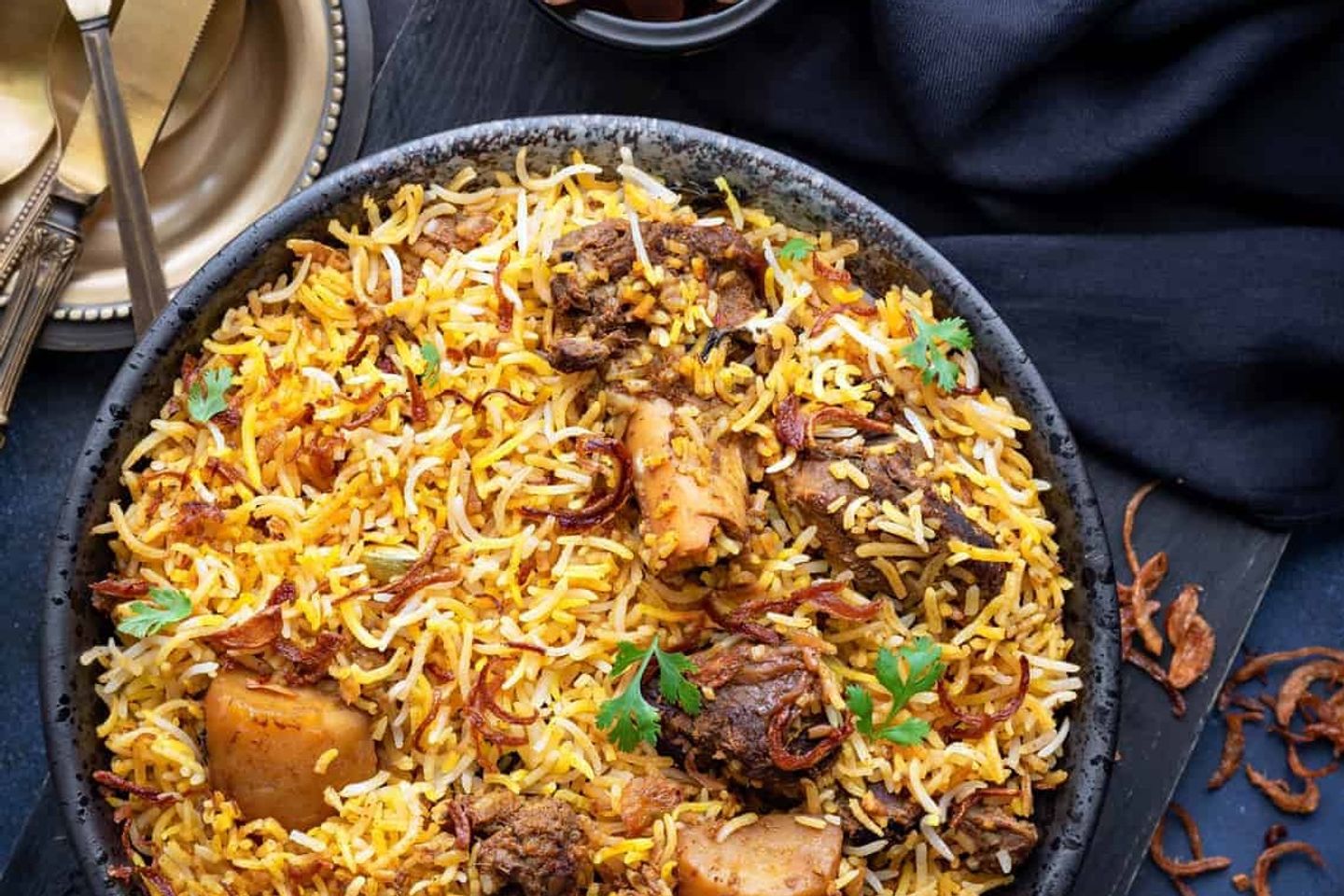 برياني لحم ضأن