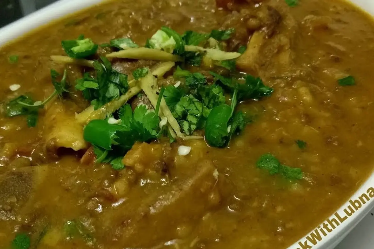 Mutton Mash Daal