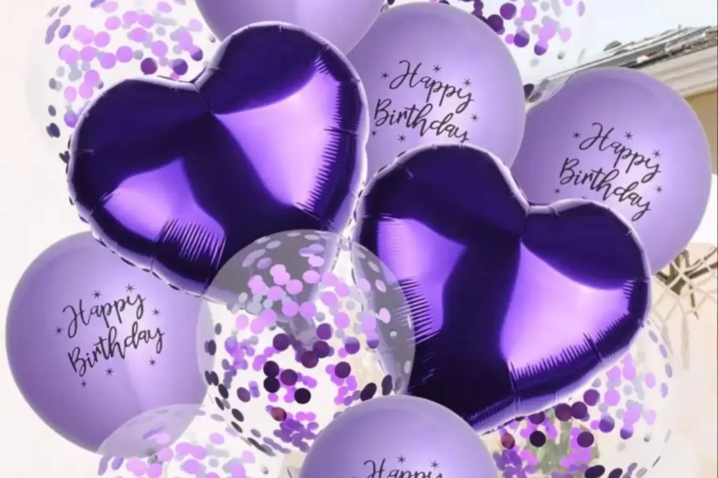 بكج بيرثداي بنفسجي