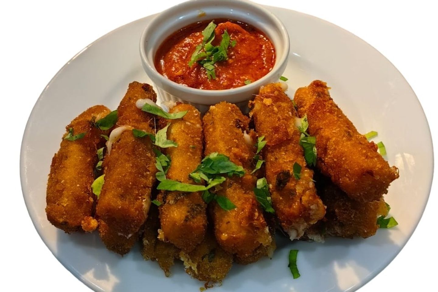 Olio Marinara Mozzarella Sticks