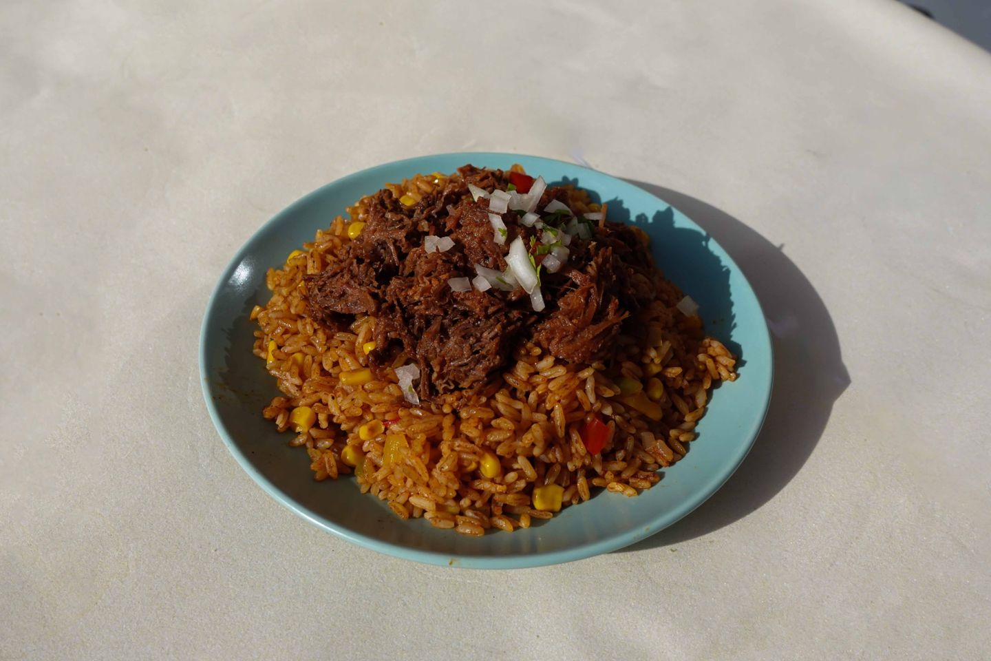 رز بيريا اللحم