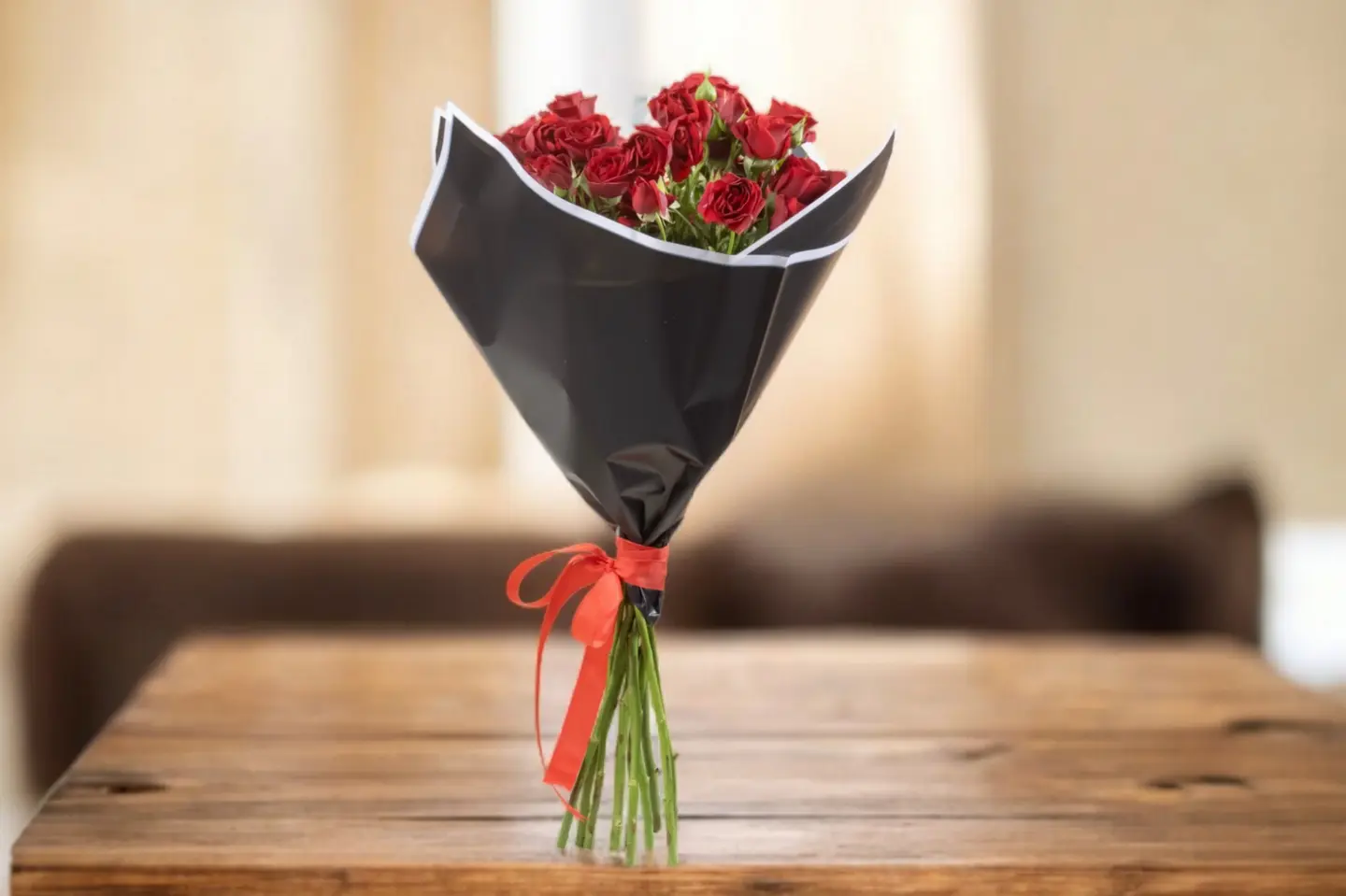 Baby Rose Red Bouquet