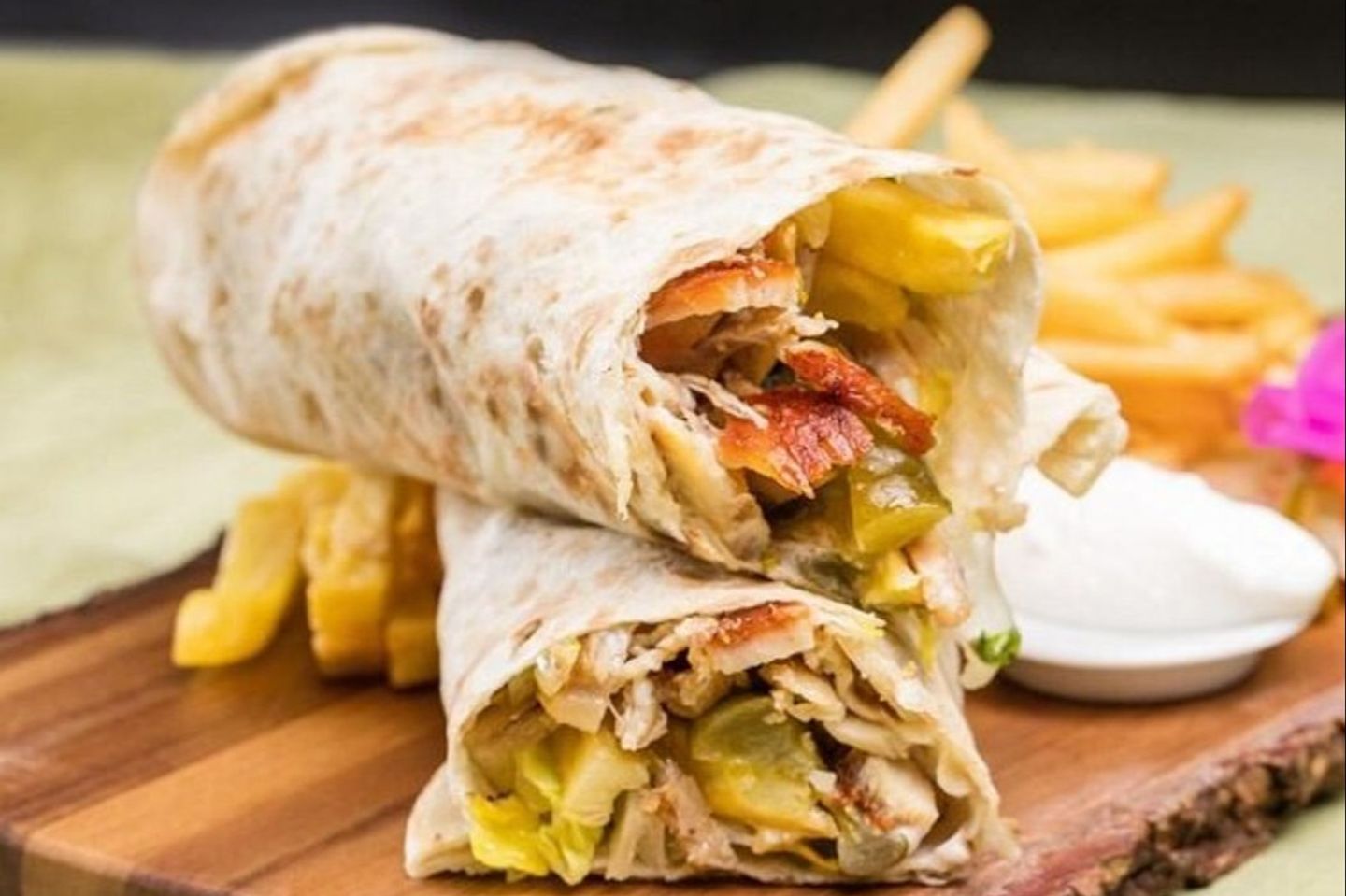 شاورما دجاج صغير