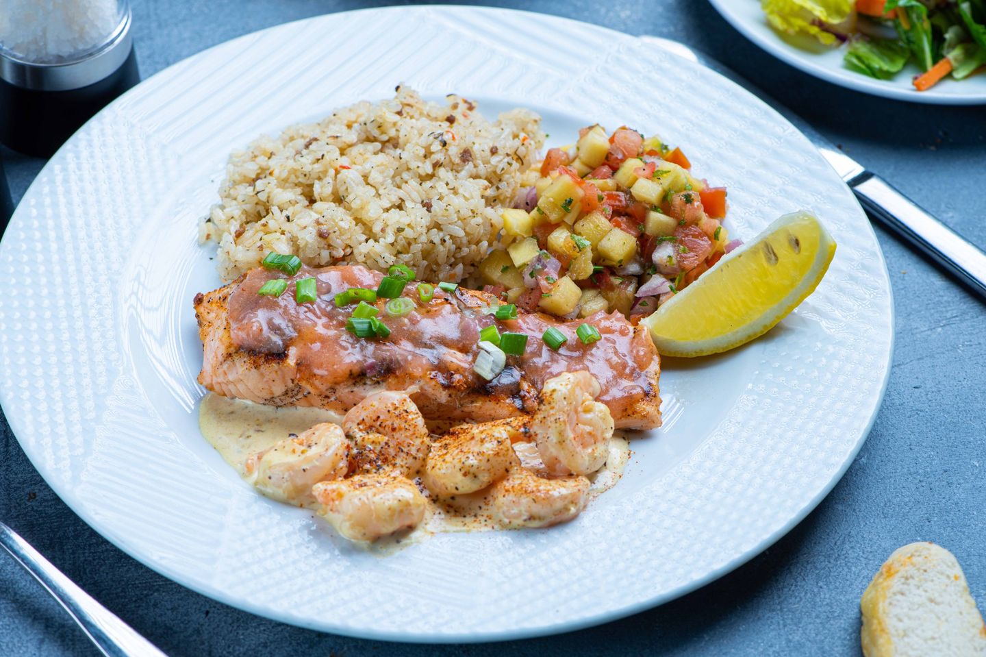 Blank Salmon Glaze