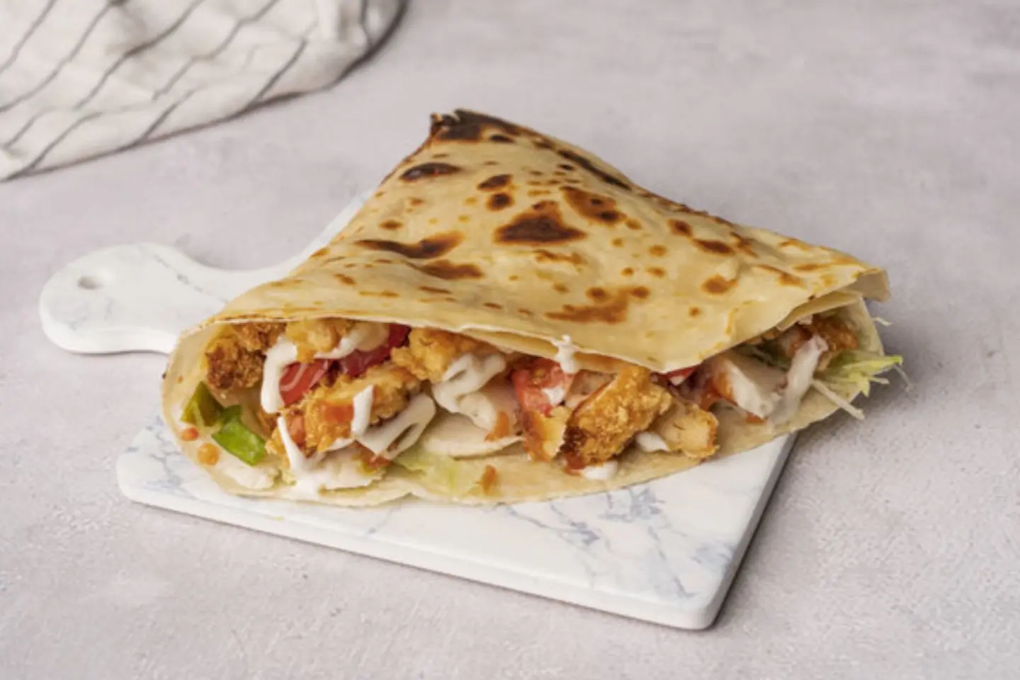 Chicken Mushroom Crepe