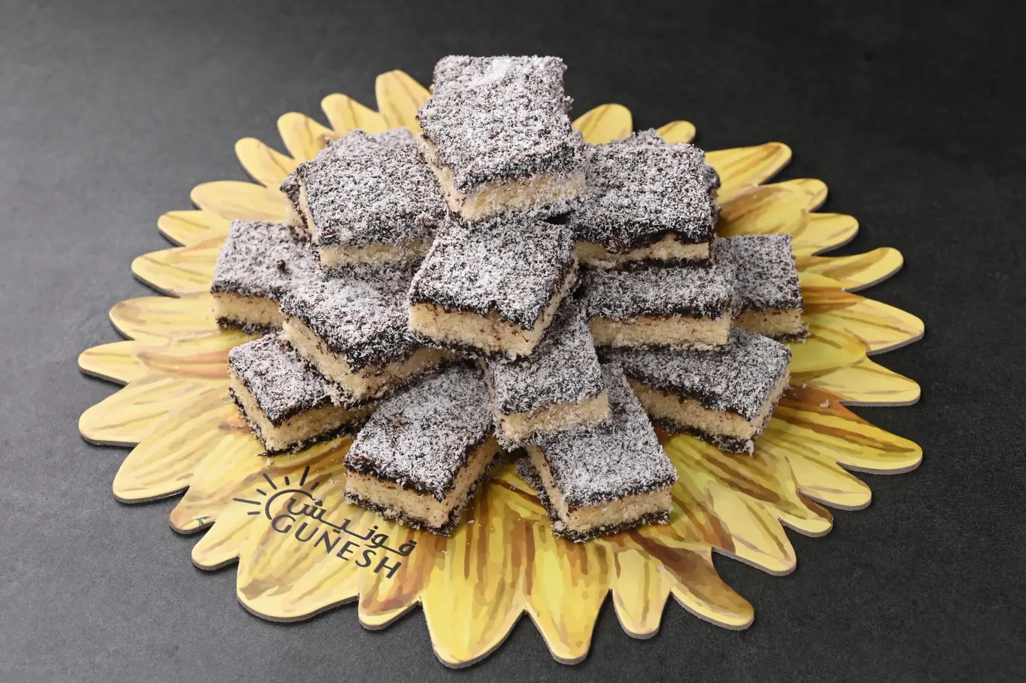 Lamington Cake Flower
