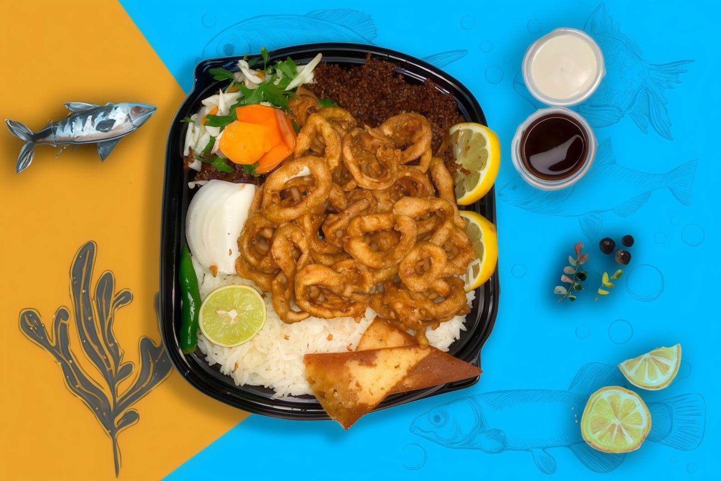 وجبة حبار
