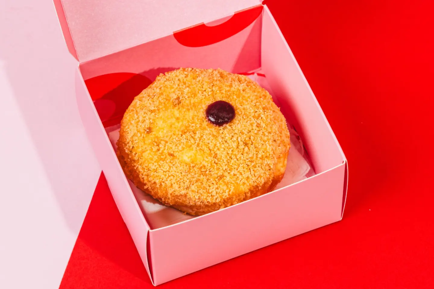 Cherry Cheesecake Donut