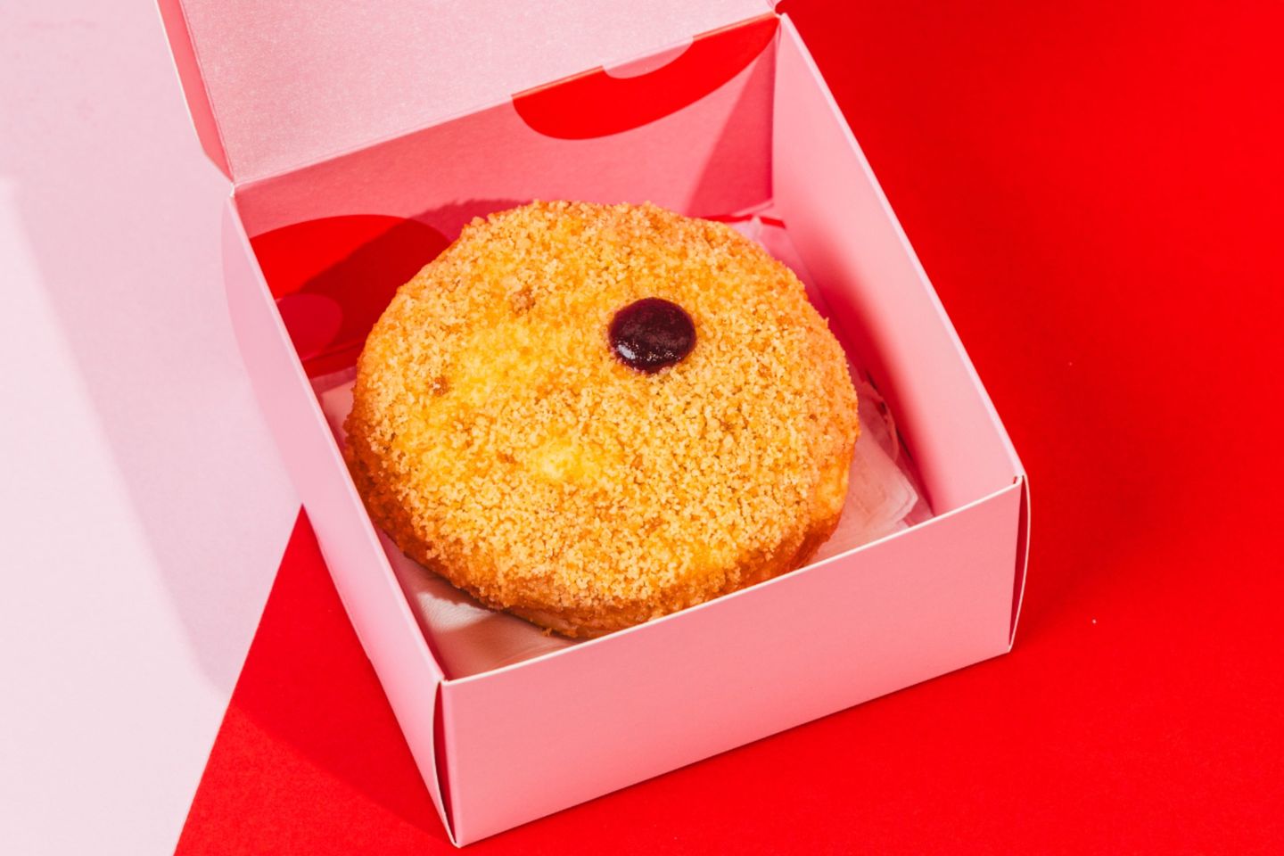 Cherry Cheesecake Donut