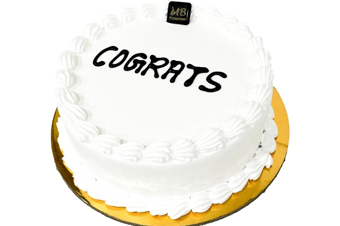 Cake With Custom Writing