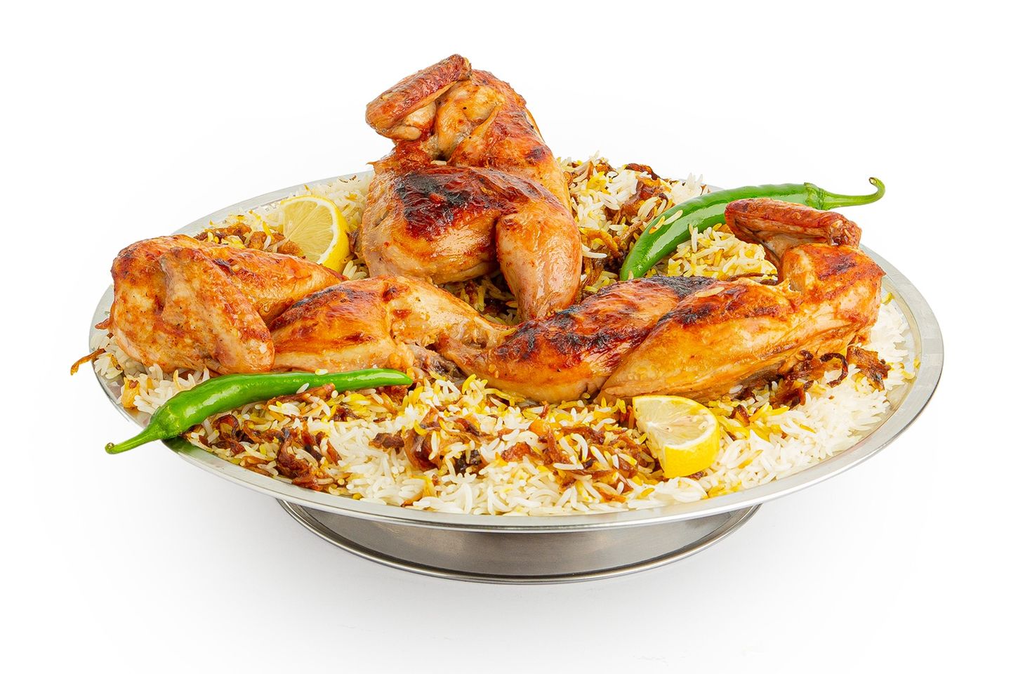 ربع دجاج  رز بشاور