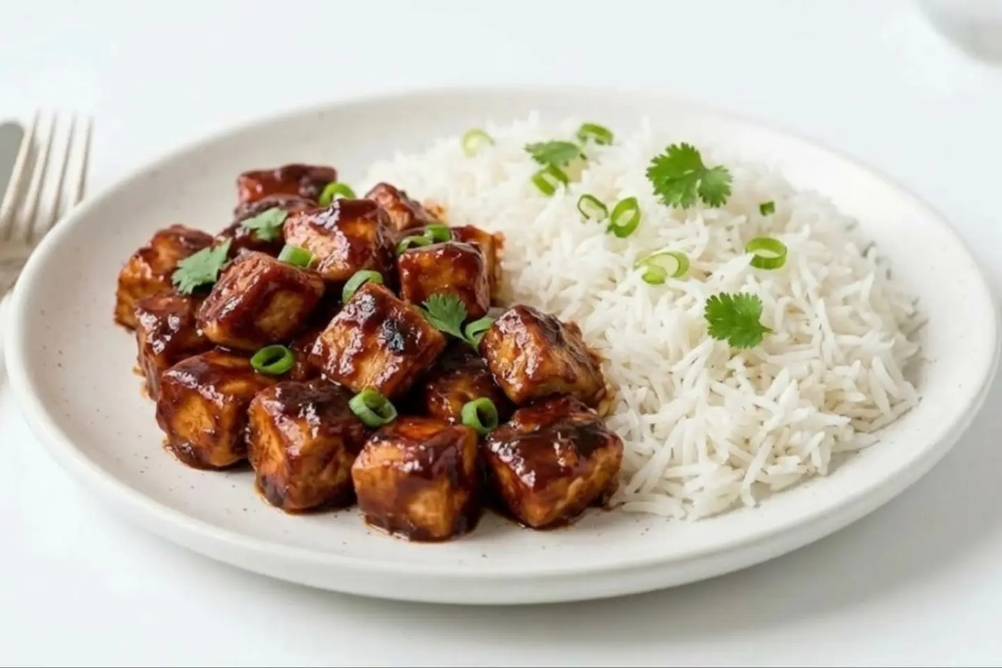 دجاج باربكيو مع نوعك المفضل من الكارب