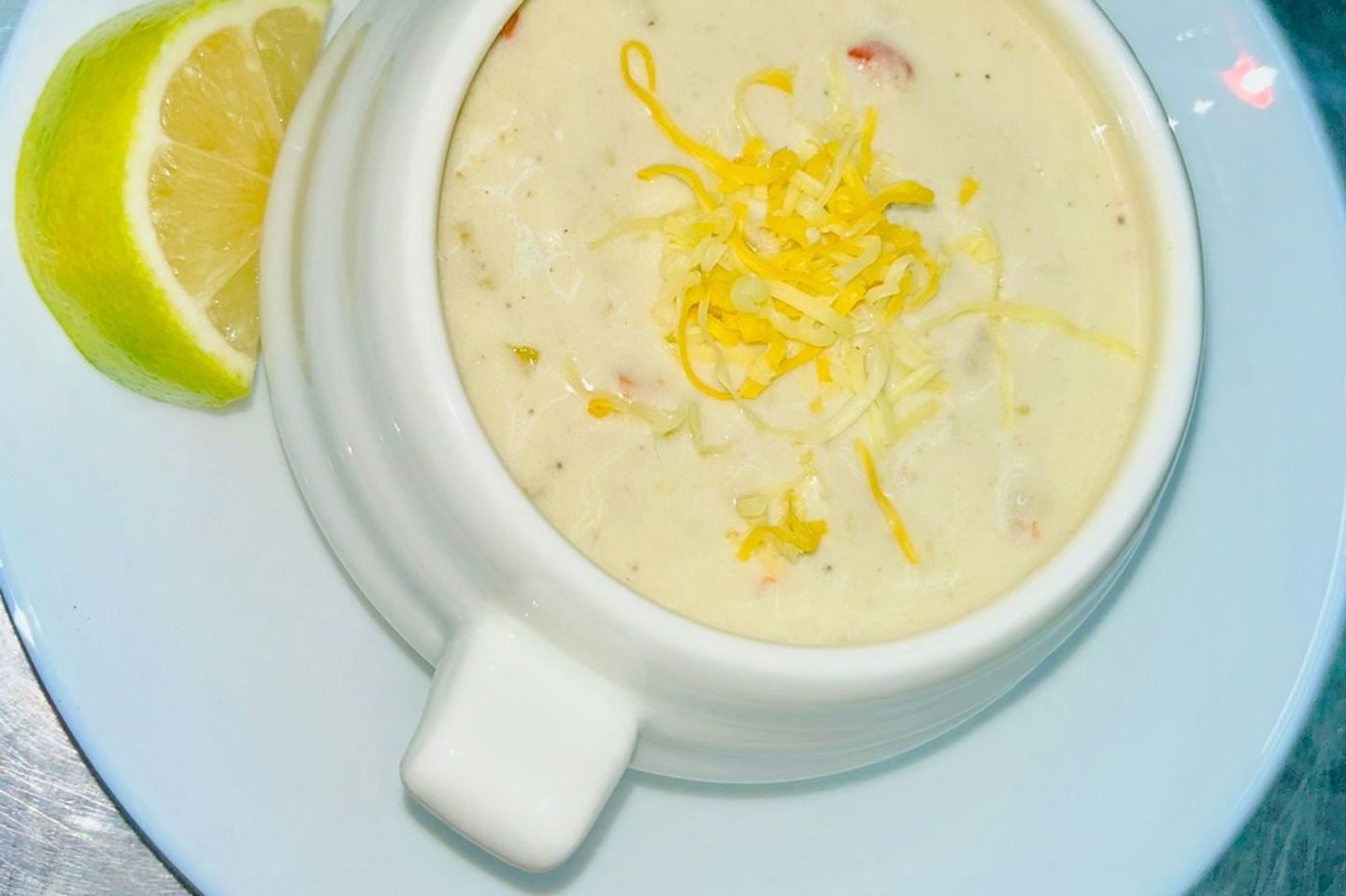 شوربة كريمة البصل