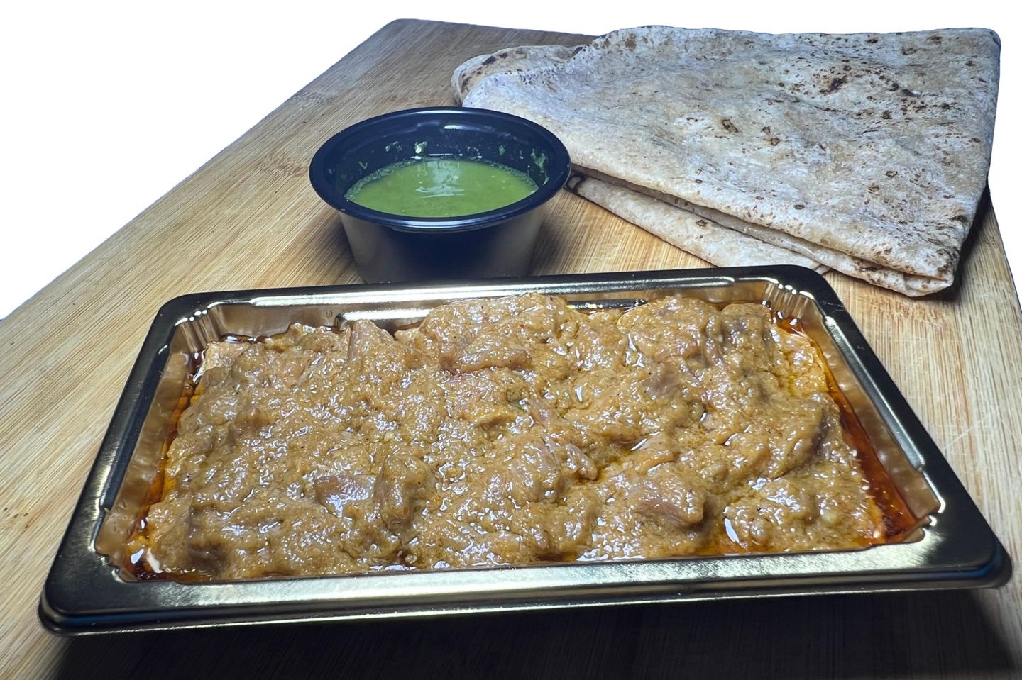 Boti Meat Kebab + 2 Romali Roti