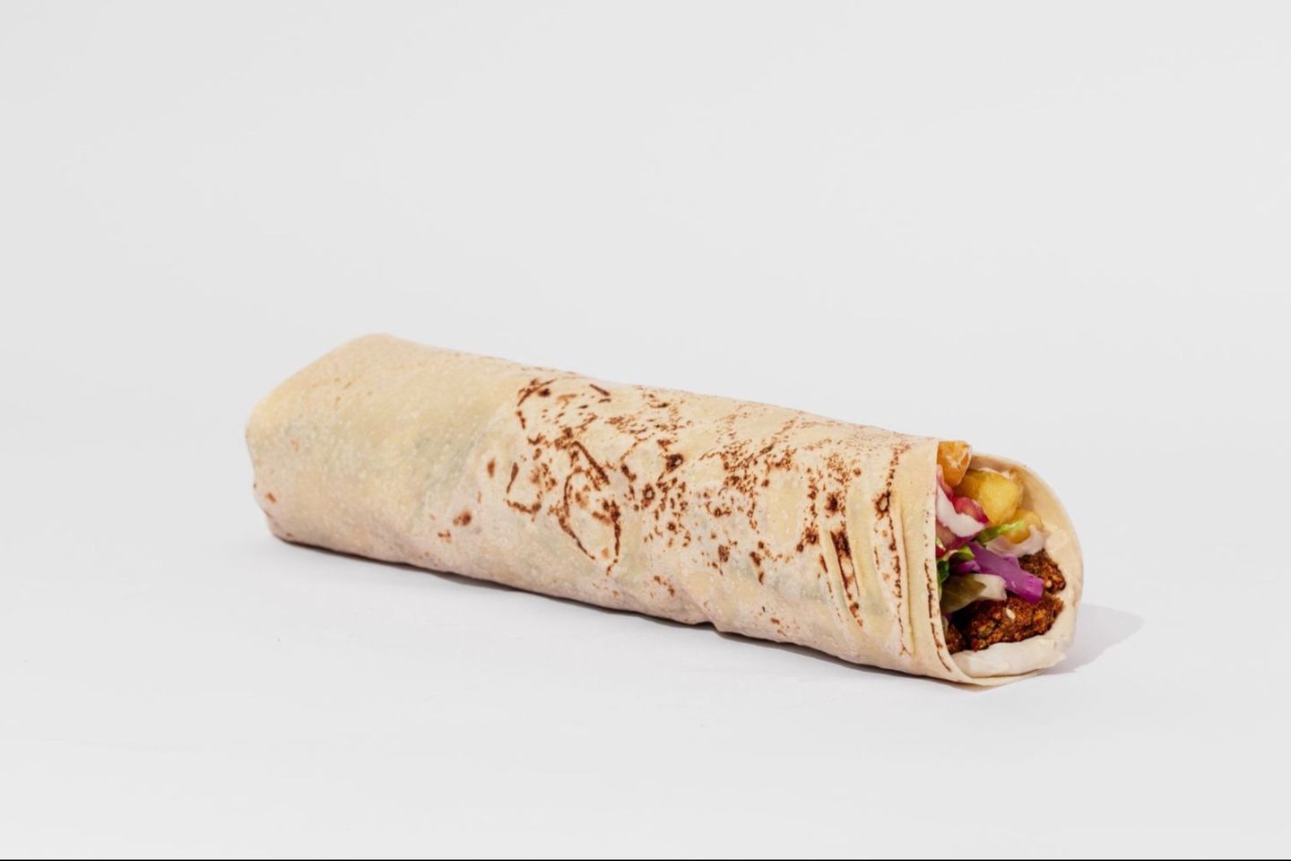 ساندوتش فلافل فطير