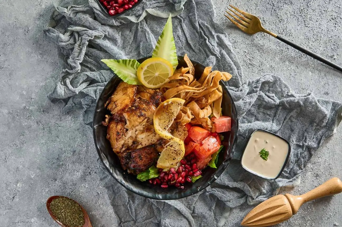 Chicken Shawarma Salad