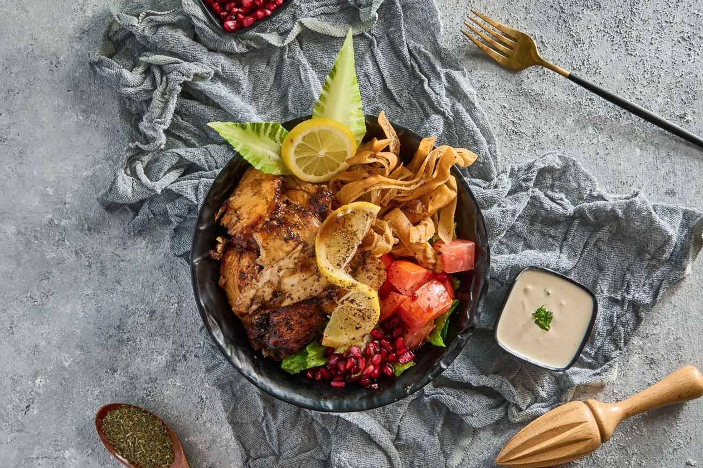 Chicken Shawarma Salad