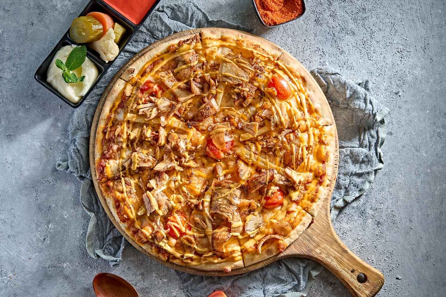 Chicken Shawarma Pizza