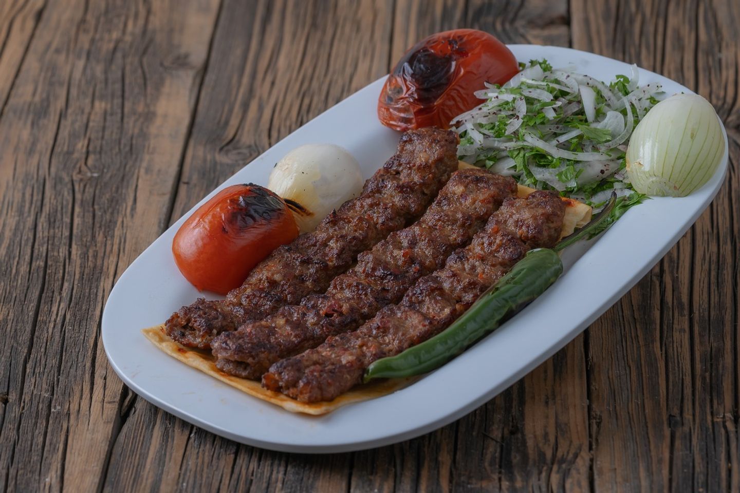 صحن كباب لحم