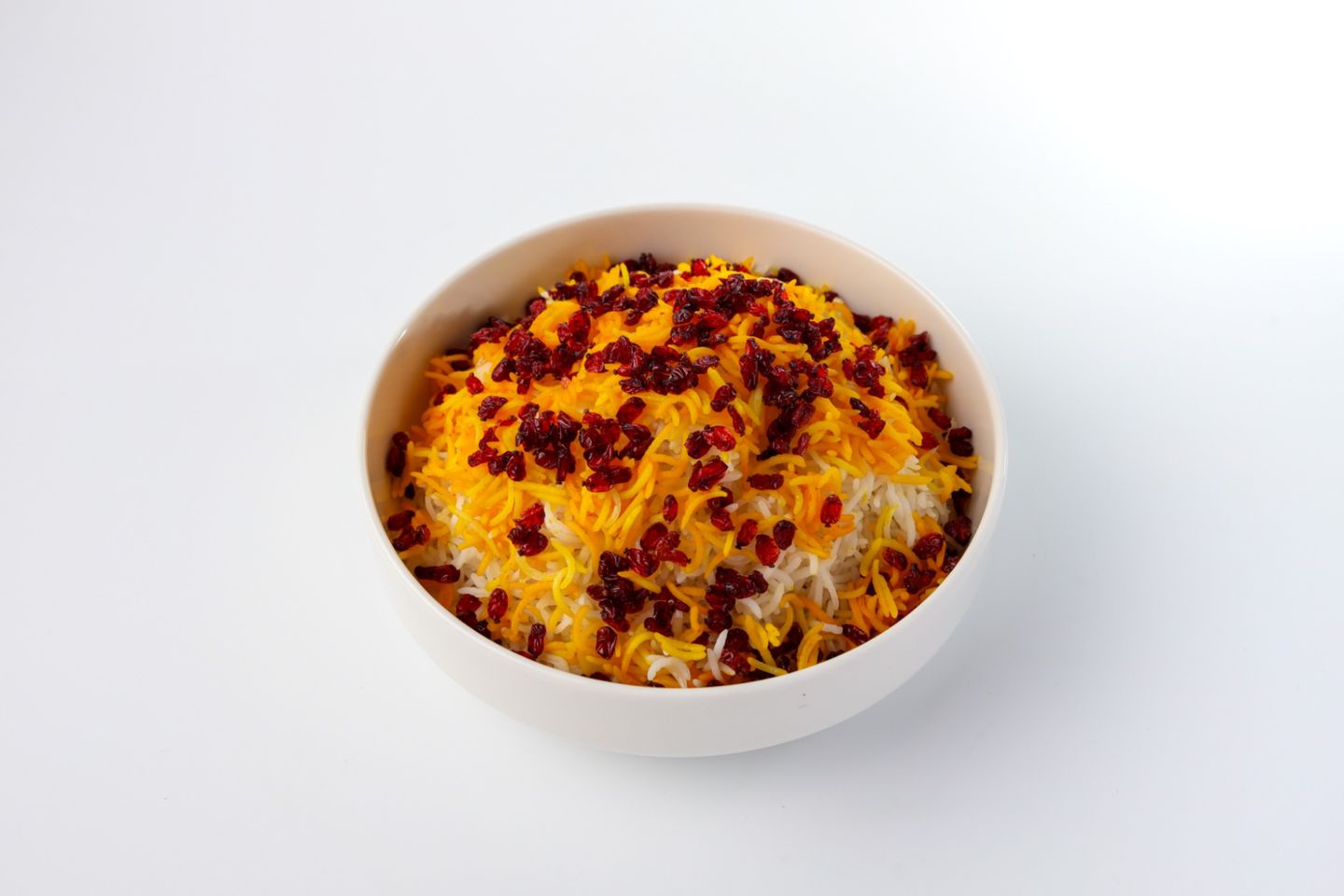 White Rice Pomegranate