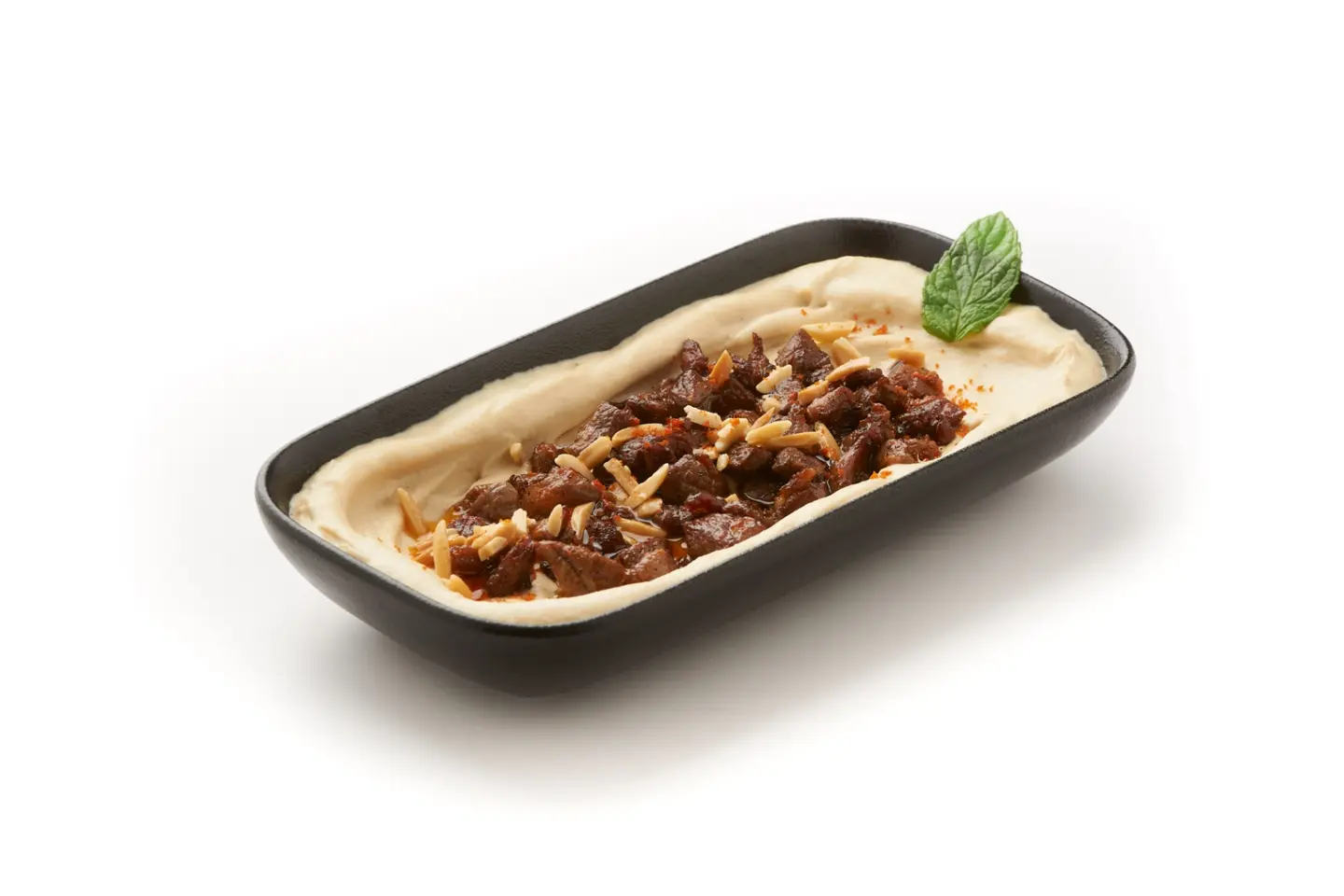 Meat With Hummus