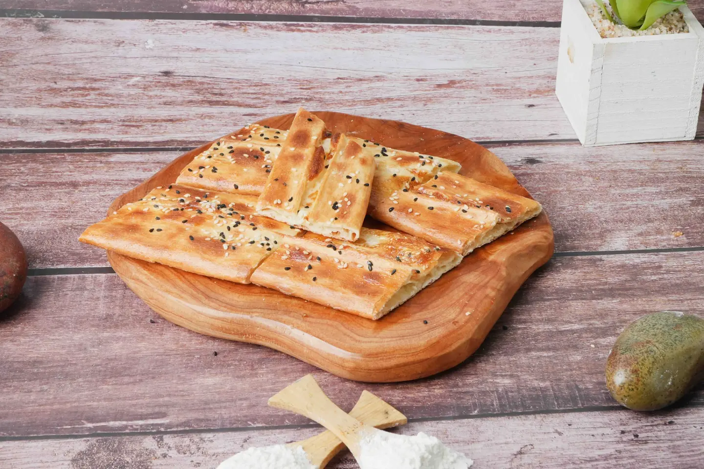 فطيرة جبن سائل