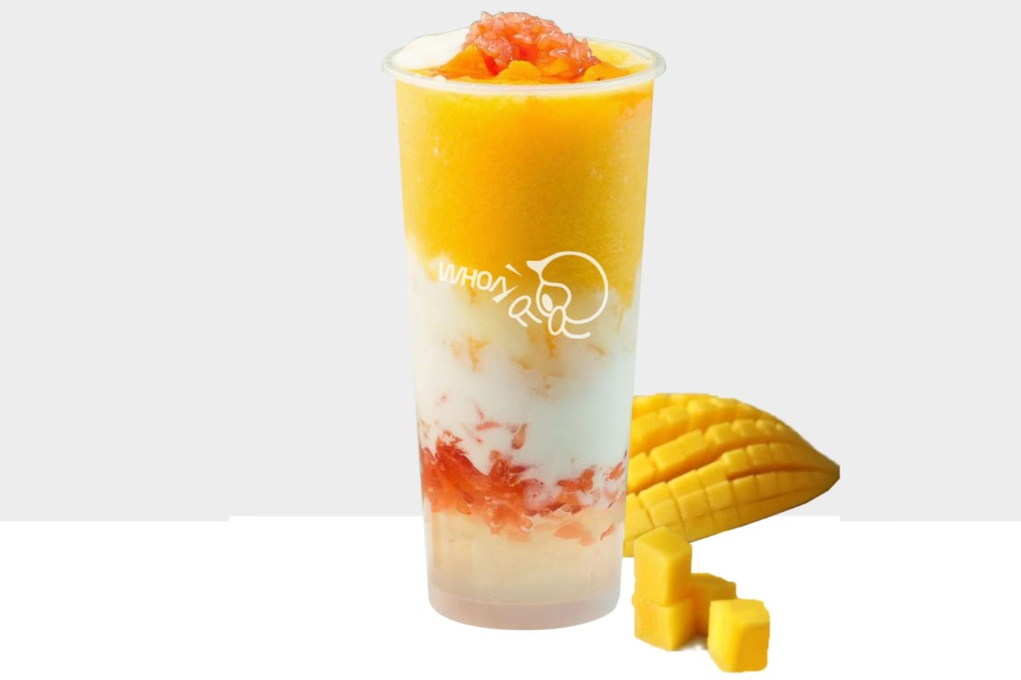 Coconut Mango Grapefruit Sago