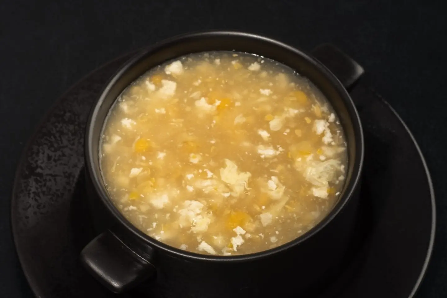 شوربة دجاج بالذرة