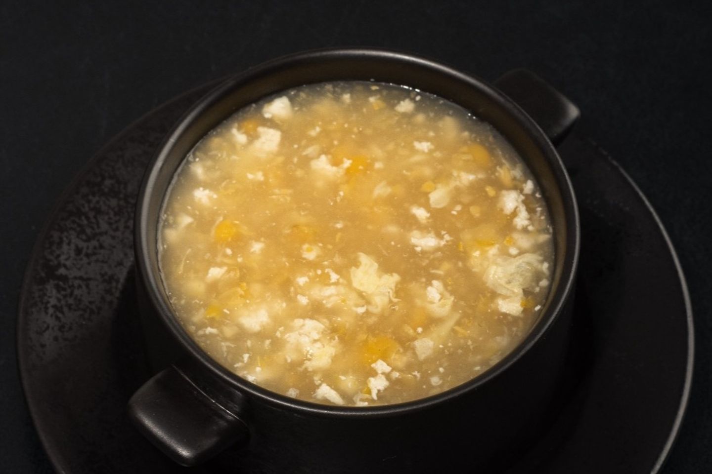 شوربة دجاج بالذرة