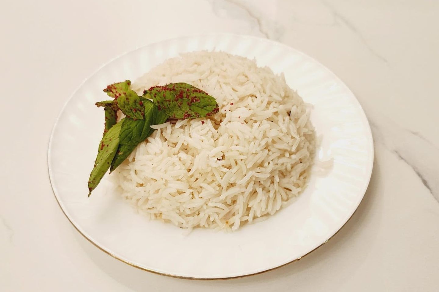 ارز ابيض لشخص واحد